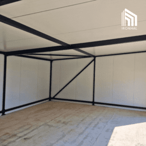 ironhal-Hale i garaże z płyt warstwowych